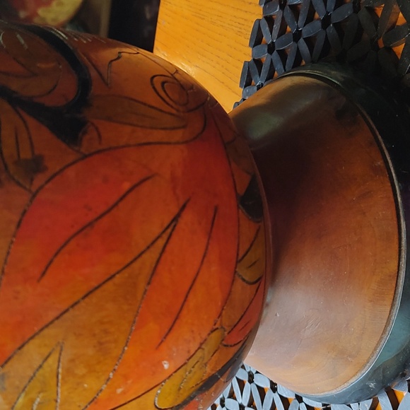 Wooden mortar extra large, hand carved. - Picture 3 of 8